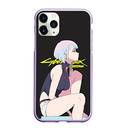 Чехол iPhone 11 Pro матовый Sweet Lucy, цвет: 3D-светло-сиреневый