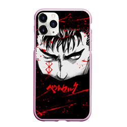 Чехол iPhone 11 Pro матовый BERSERK ГАТС, цвет: 3D-розовый