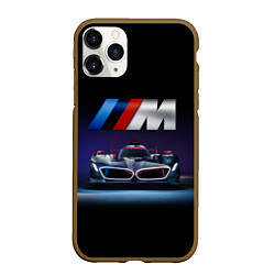 Чехол iPhone 11 Pro матовый BMW M Performance Motorsport, цвет: 3D-коричневый