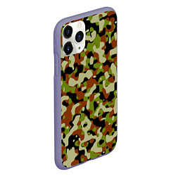 Чехол iPhone 11 Pro матовый Камуфляж British, цвет: 3D-серый — фото 2
