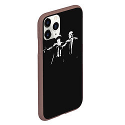 Чехол iPhone 11 Pro матовый Cowboy bebop, цвет: 3D-коричневый — фото 2