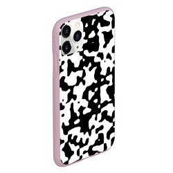 Чехол iPhone 11 Pro матовый Камуфляж Cowskin средний, цвет: 3D-розовый — фото 2