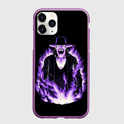 Чехол iPhone 11 Pro матовый The phenom undertaker, цвет: 3D-фиолетовый