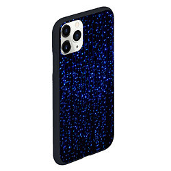 Чехол iPhone 11 Pro матовый Праздничные неоновые огоньки, цвет: 3D-черный — фото 2