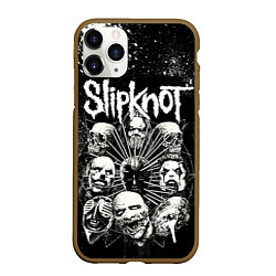 Чехол iPhone 11 Pro матовый Slipknot Black