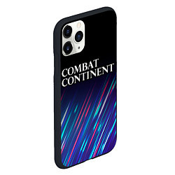 Чехол iPhone 11 Pro матовый Combat Continent stream, цвет: 3D-черный — фото 2