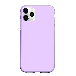 Чехол iPhone 11 Pro матовый Цифровая лаванда 2023, цвет: 3D-светло-сиреневый