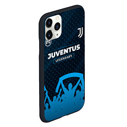 Чехол iPhone 11 Pro матовый Juventus legendary форма фанатов, цвет: 3D-черный — фото 2