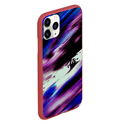 Чехол iPhone 11 Pro матовый Color storm, цвет: 3D-красный — фото 2