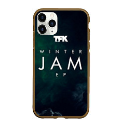 Чехол iPhone 11 Pro матовый Winter Jam EP - Thousand Foot Krutch, цвет: 3D-коричневый
