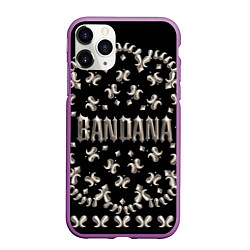 Чехол iPhone 11 Pro матовый По мотивам альбома BANDANA Кизару Биг Бейби Тейп