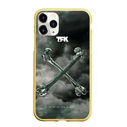 Чехол iPhone 11 Pro матовый Thousand Foot Krutch - Give Up The Ghost, цвет: 3D-желтый