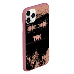 Чехол iPhone 11 Pro матовый Thousand Foot Krutch Metamorphosis, цвет: 3D-малиновый — фото 2