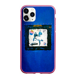 Чехол iPhone 11 Pro матовый Декаданс - Агата Кристи, цвет: 3D-малиновый