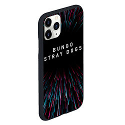 Чехол iPhone 11 Pro матовый Bungo Stray Dogs infinity, цвет: 3D-черный — фото 2