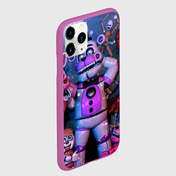 Чехол iPhone 11 Pro матовый Фантайм Фредди, цвет: 3D-фиолетовый — фото 2