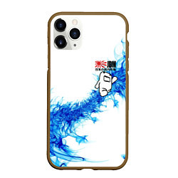 Чехол iPhone 11 Pro матовый Jdm style - Japan, цвет: 3D-коричневый