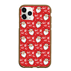 Чехол iPhone 11 Pro матовый Дед Мороз - Санта Клаус, цвет: 3D-коричневый