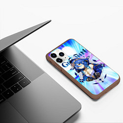 Чехол iPhone 11 Pro матовый Лайла - Геншин импакт, цвет: 3D-коричневый — фото 2