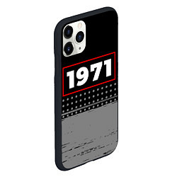 Чехол iPhone 11 Pro матовый 1971 - в красной рамке на темном, цвет: 3D-черный — фото 2