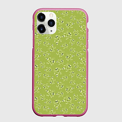 Чехол iPhone 11 Pro матовый Череп и рука скелета