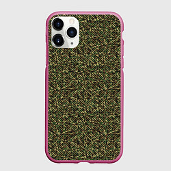 Чехол iPhone 11 Pro матовый Милитари трубка