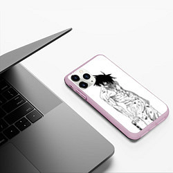 Чехол iPhone 11 Pro матовый Шун Урума, цвет: 3D-розовый — фото 2