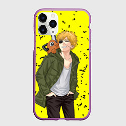 Чехол iPhone 11 Pro матовый Дэнджи и Почита, цвет: 3D-фиолетовый