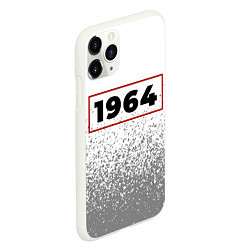 Чехол iPhone 11 Pro матовый 1964 - в красной рамке на светлом, цвет: 3D-белый — фото 2