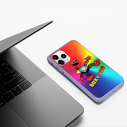 Чехол iPhone 11 Pro матовый Project Playtime: Boxy Boo, цвет: 3D-светло-сиреневый — фото 2