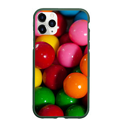 Чехол iPhone 11 Pro матовый Конфеты ассорти
