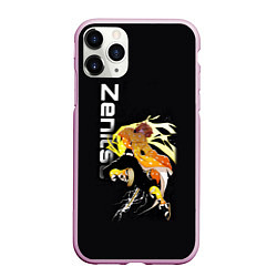 Чехол iPhone 11 Pro матовый Зеницу Агацуме: Клинок, рассекающий демонов, цвет: 3D-розовый