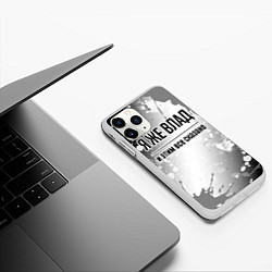 Чехол iPhone 11 Pro матовый Я же Влад и этим всё сказано: на светлом, цвет: 3D-белый — фото 2