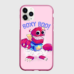 Чехол iPhone 11 Pro матовый Project Playtime Boxy Boo, цвет: 3D-малиновый