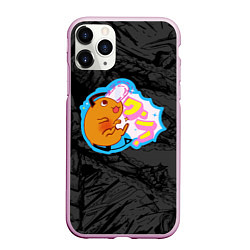 Чехол iPhone 11 Pro матовый Почита - поп арт, цвет: 3D-розовый