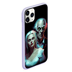 Чехол iPhone 11 Pro матовый Король и Шут Кукла Колдуна, цвет: 3D-светло-сиреневый — фото 2