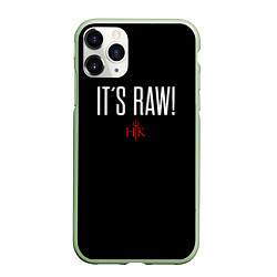 Чехол iPhone 11 Pro матовый Its Raw Gordon Ramsay, цвет: 3D-салатовый