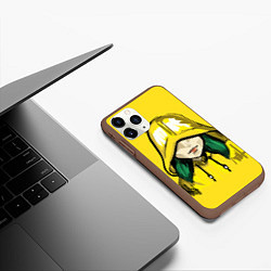 Чехол iPhone 11 Pro матовый Билли из клипа, цвет: 3D-коричневый — фото 2