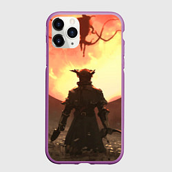 Чехол iPhone 11 Pro матовый Охотник против сущности, цвет: 3D-фиолетовый