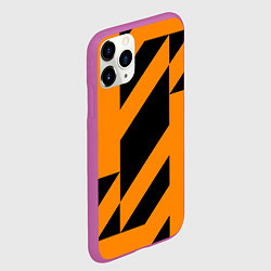 Чехол iPhone 11 Pro матовый Абстракция abstractart, цвет: 3D-фиолетовый — фото 2