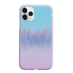 Чехол iPhone 11 Pro матовый Пурпурный огонь, цвет: 3D-светло-сиреневый