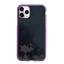 Чехол iPhone 11 Pro матовый Картография, цвет: 3D-фиолетовый