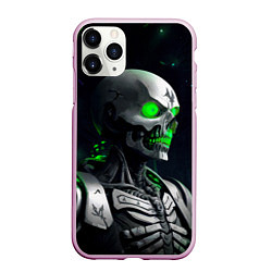 Чехол iPhone 11 Pro матовый Necron, цвет: 3D-розовый