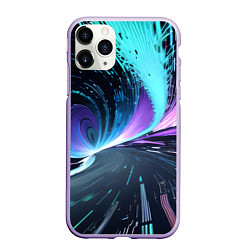 Чехол iPhone 11 Pro матовый Путь к вечности, цвет: 3D-светло-сиреневый