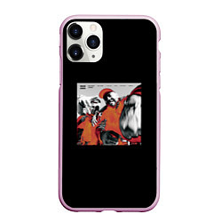 Чехол iPhone 11 Pro матовый Obladaet, Jeembo - Hella players, цвет: 3D-розовый