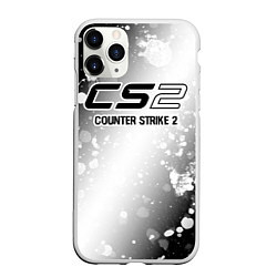 Чехол iPhone 11 Pro матовый Counter Strike 2 glitch на светлом фоне