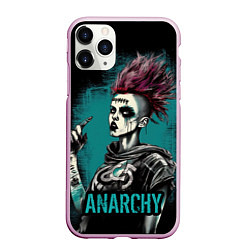 Чехол iPhone 11 Pro матовый Девушка анархия