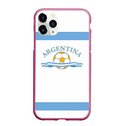 Чехол iPhone 11 Pro матовый Аргентина форма