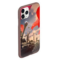 Чехол iPhone 11 Pro матовый Победа! 9 Мая, цвет: 3D-коричневый — фото 2