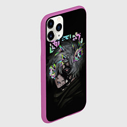 Чехол iPhone 11 Pro матовый Gabimaru, цвет: 3D-фиолетовый — фото 2